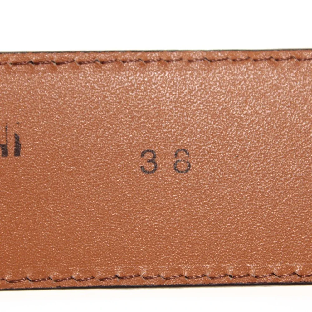 Magnanni NWT Classic Belt Size 38 US in Solid Brown Suede Leather Made in Spain